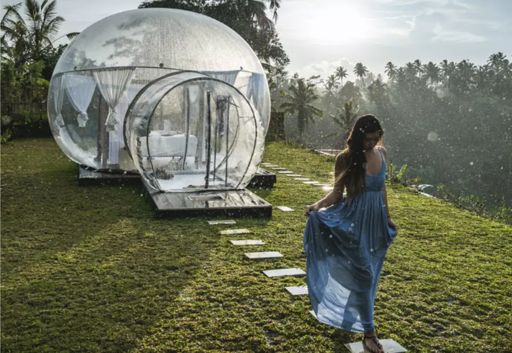 weather bubble tent